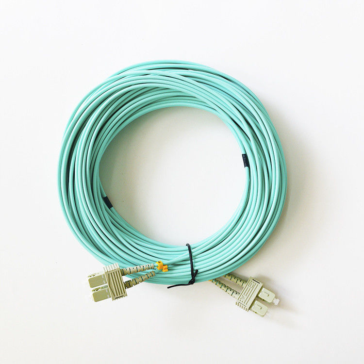 SC/UPC to SC/UPC Duplex OM4 Multimode Patch Cable, 15m